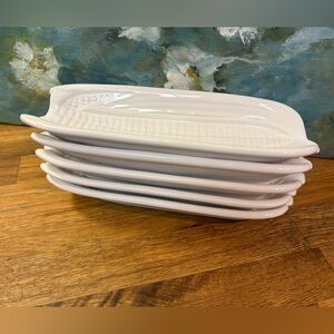 5 Bordallo Corn Cob Plates
